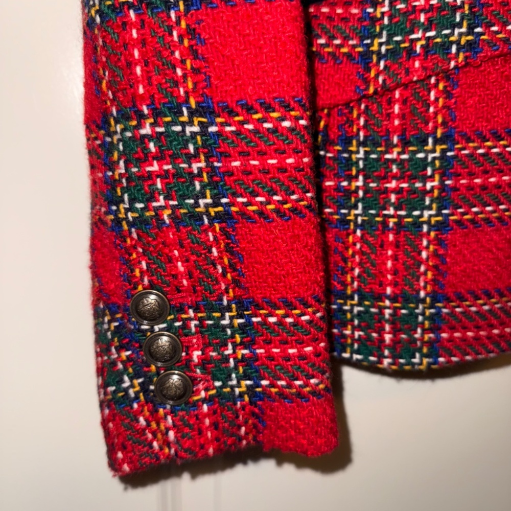 Talbots 3 Button Lined Blazer - image 8